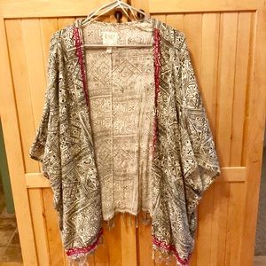 Billabong Embroidered Kimono